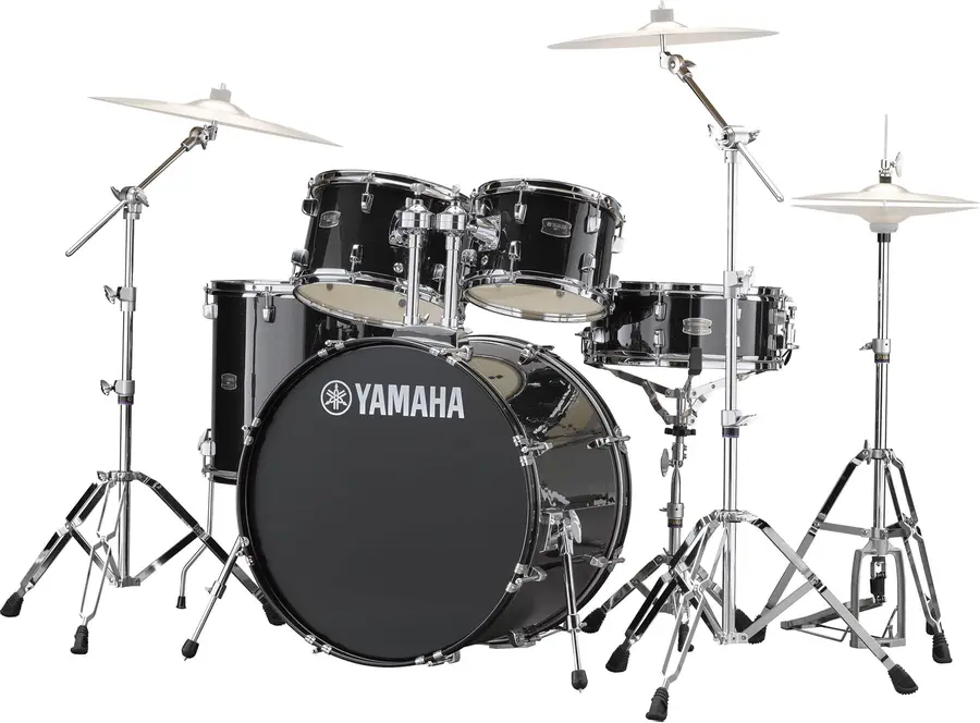 Yamaha Rydeen Trommer m/hardware Black Glitter (22, 16, 12, 10, 14) 