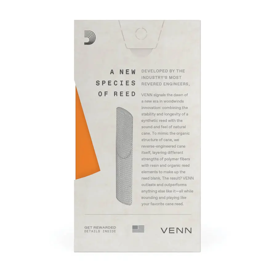 D'Addario VAS0130 VENN flis Alt-sax Altsax 3.0 