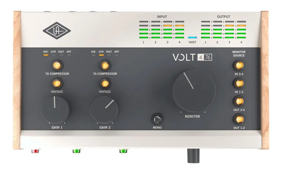 Universal Audio VOLT 476 USB Audio Interface 4 inn 4 ut 