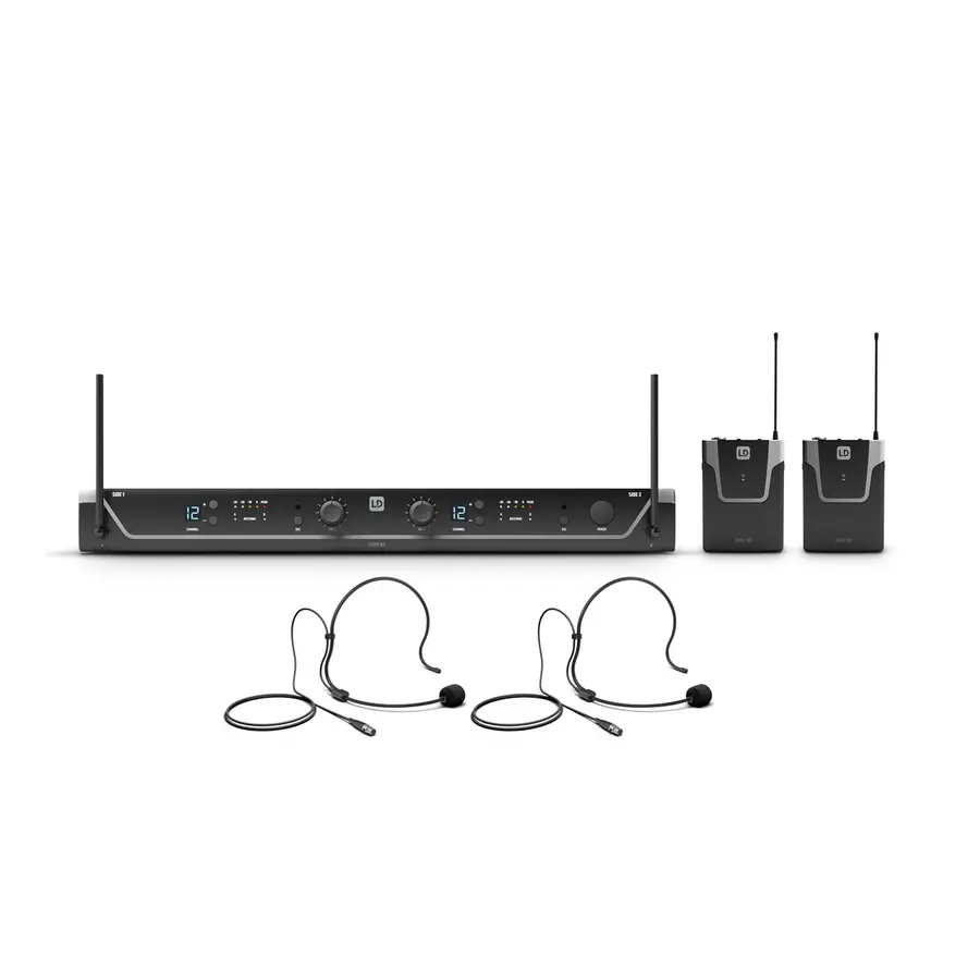 LD Systems U308 BPH 2 Dual headset 823-832/863-865MHz 