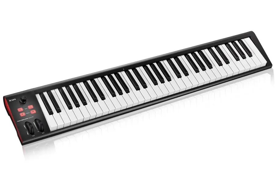 iCon iKeyboard 6 Nano USB MIDI Controller Keyboard, 61 keys 