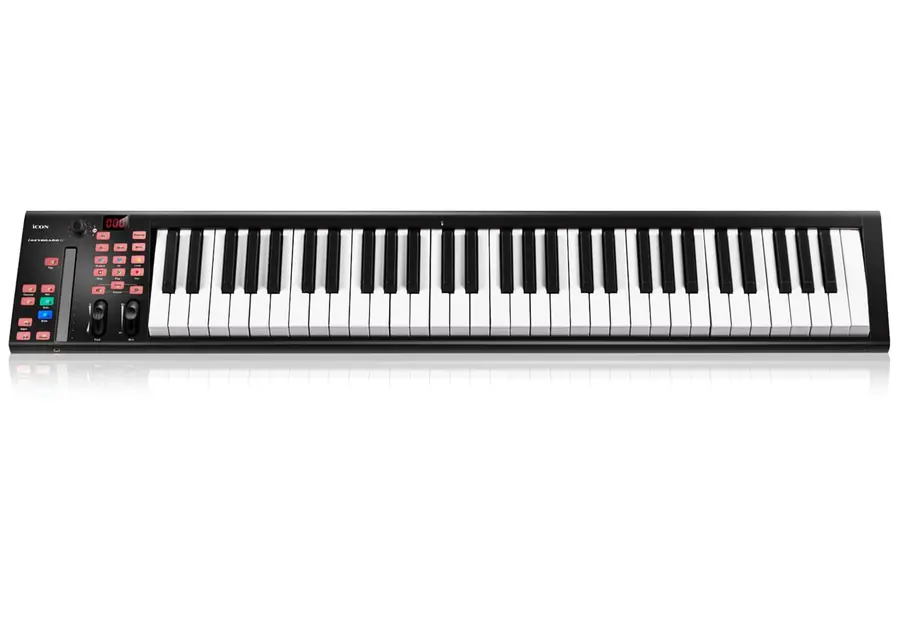 iCon iKeyboard 6X USB MIDI Controller Keyboard, 61 keys 