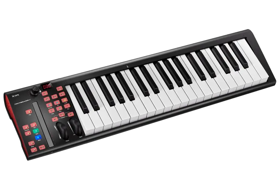 iCon iKeyboard 4X USB MIDI Controller Keyboard, 37 keys 