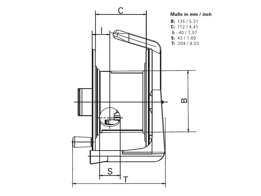 Schill kabeltrommel GT 235.RM 