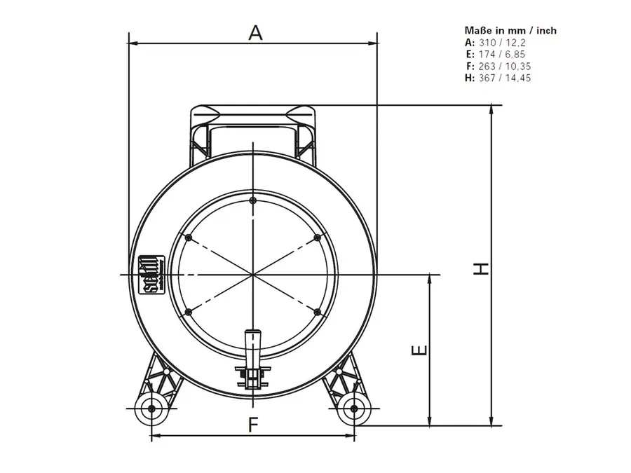 Schill kabeltrommel GT 310.SO 