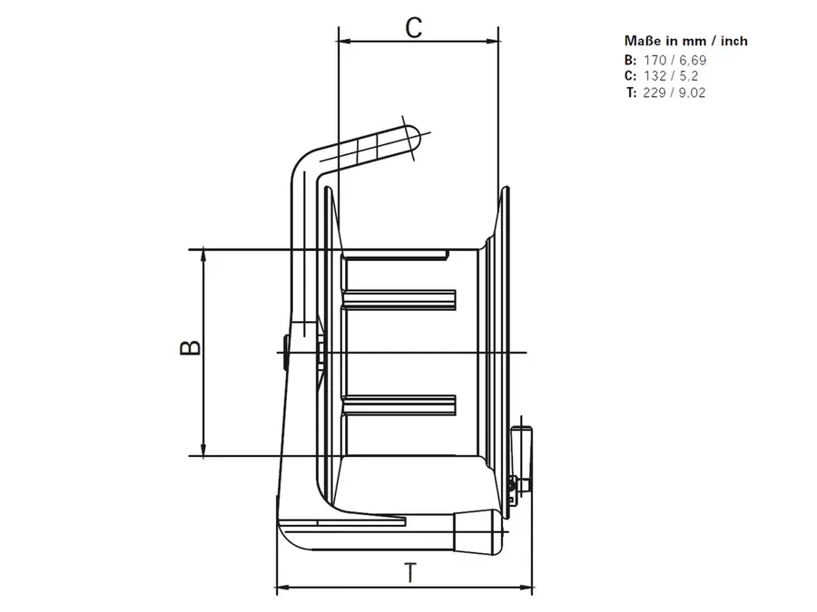 Schill kabeltrommel GT 310.SO 