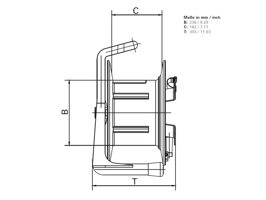 Schill kabeltrommel GT 380.RM 
