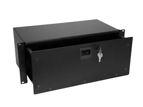 Omnitronic Rack Drawer SN-4 with lock 4U