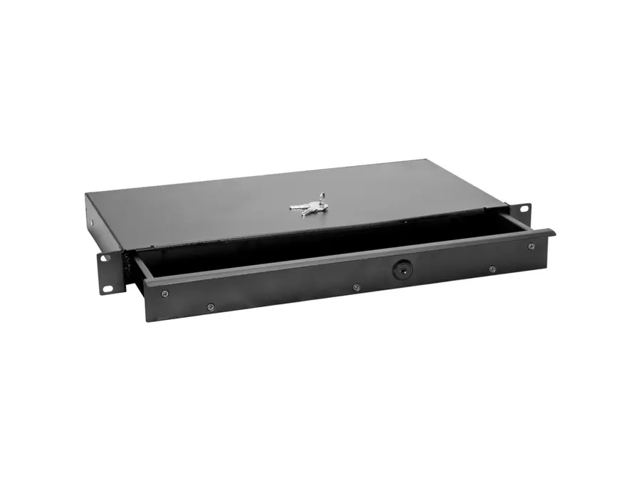 Omnitronic Rack Drawer KE-1 with lock 1U 