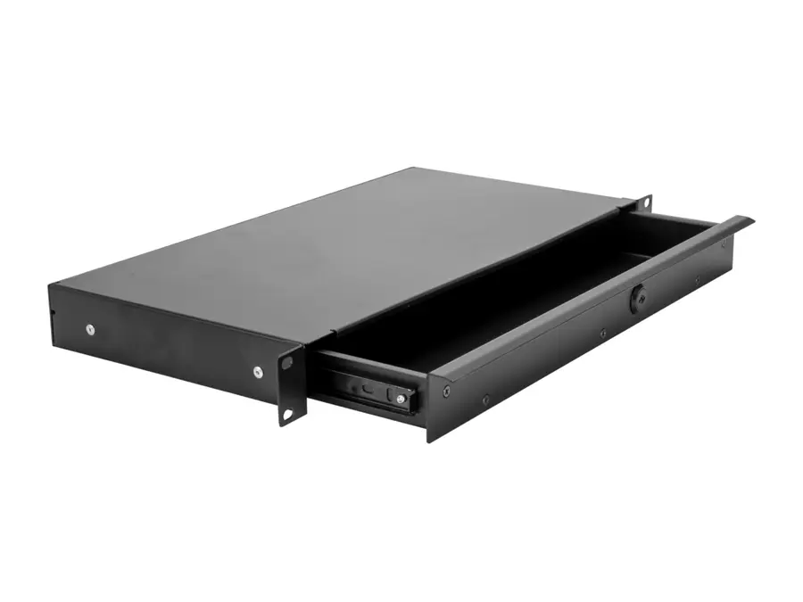 Omnitronic Rack Drawer KE-1 with lock 1U 
