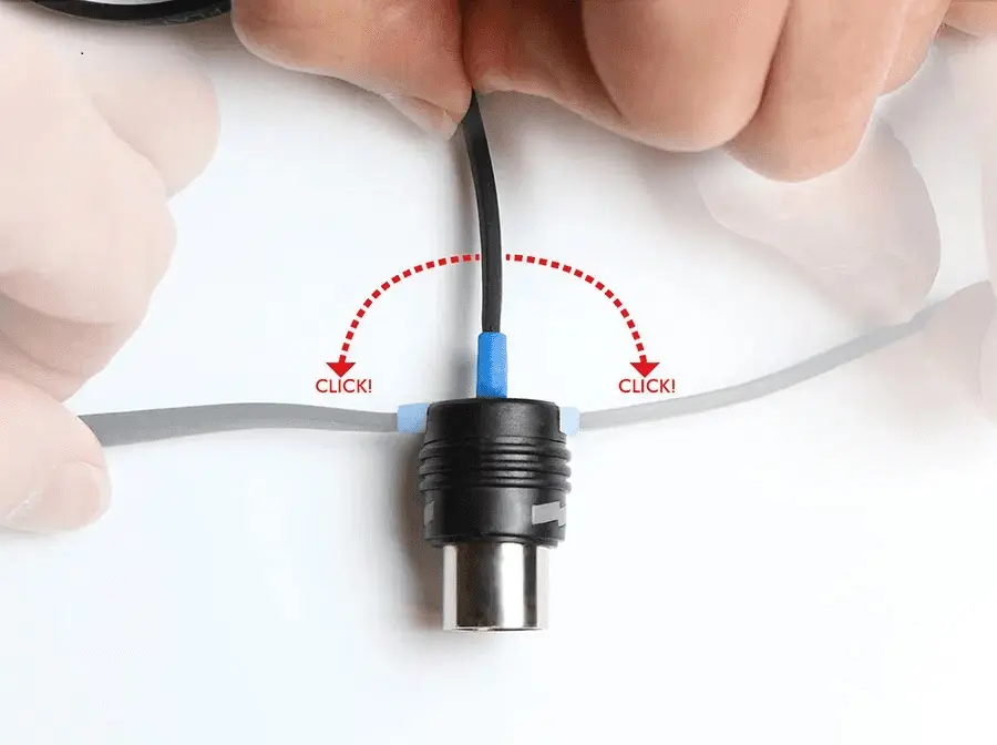 EBS Flat MIDI-kabel 58 cm MIDI-BLUEDOT-58 