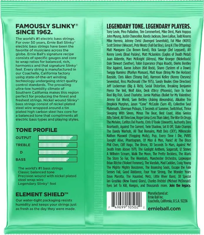 Ernie Ball EB-2841 Hyper Slinky bass (040-100) 