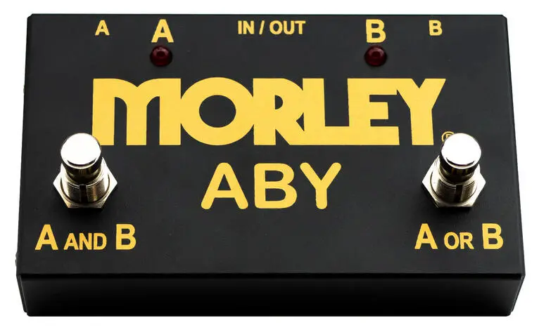 Morley ABY-G - Gold Series ABY Switcher A/B/Y Switch 