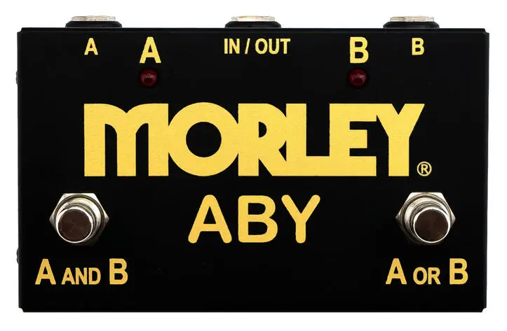 Morley ABY-G - Gold Series ABY Switcher A/B/Y Switch 