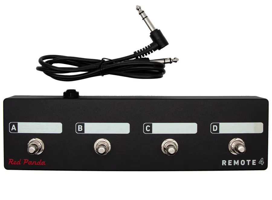 Red Panda Remote 4 Preset Footswitch 