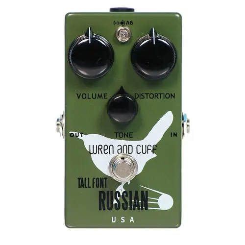 Wren and Cuff Tall Font Russian Fuzz 
