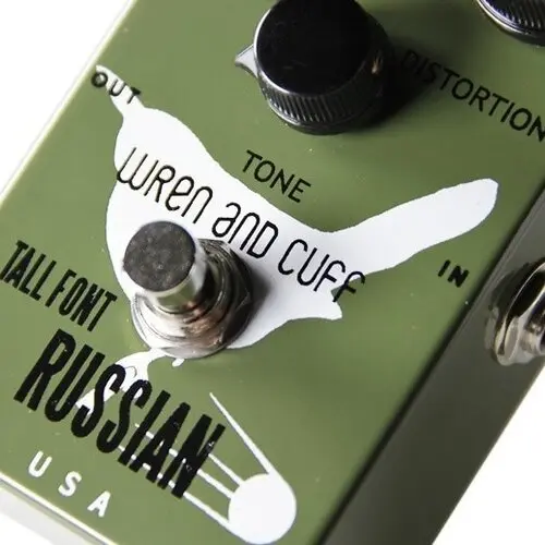 Wren and Cuff Tall Font Russian Fuzz 