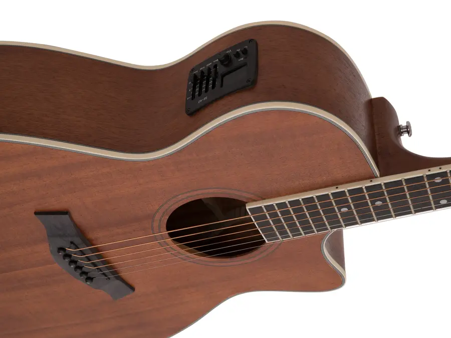 Dimavery AW-410 Western guitar, Sapele 