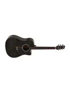 Dimavery STW-90 Western Guitar vintage black