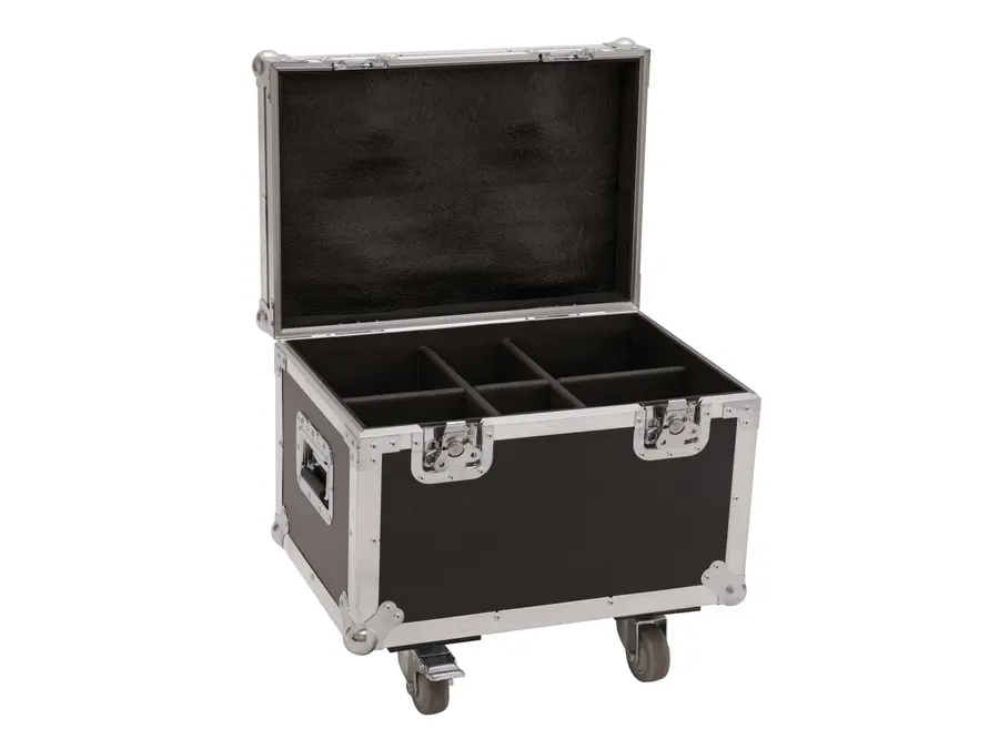 Roadinger Flightcase 4x LED TMH-13/17/S30/W36 