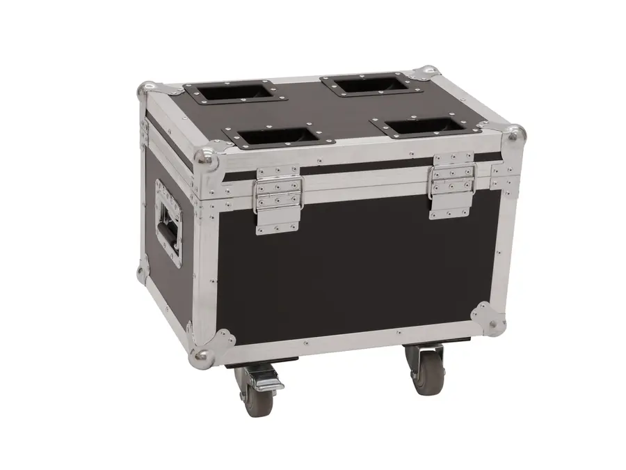 Roadinger Flightcase 4x LED TMH-13/17/S30/W36 
