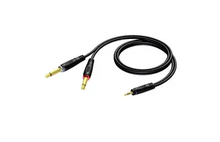Procab CLA713/3 Jack 3.5mm Han stereo-2x Jack Han-3m