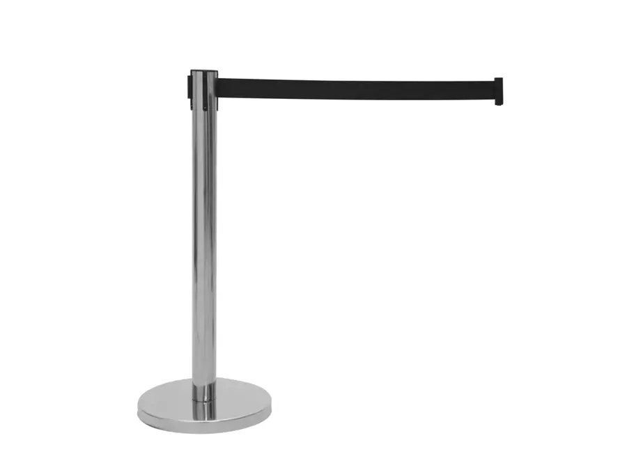 Eurolite Barrier System with Retractable black Belt 