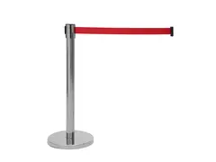 Eurolite Barrier System with Retractable red Belt