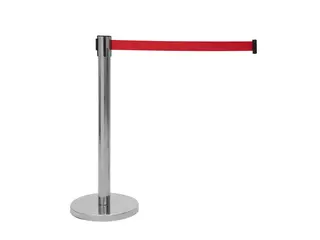 Eurolite Barrier System with Retractable red Belt