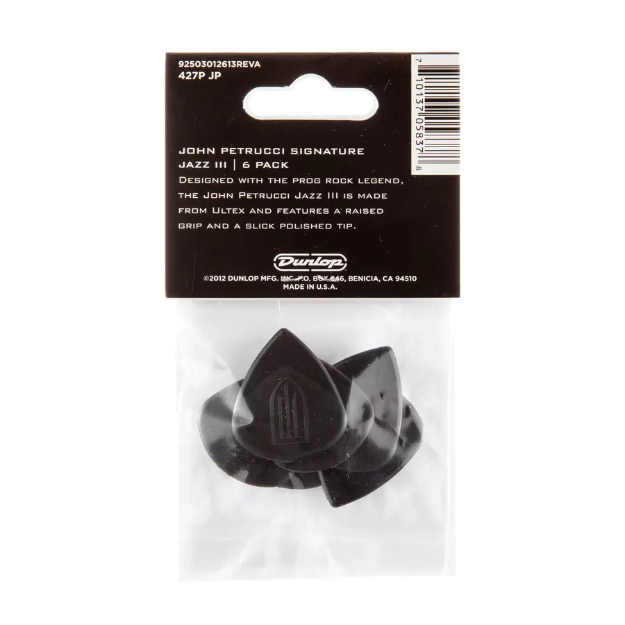 Dunlop 427PJP Petrucci JZ3 6-Pack 