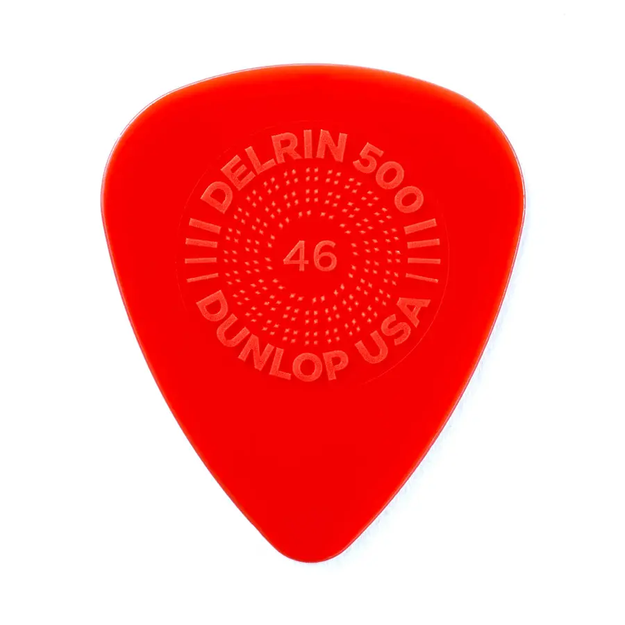 Dunlop 450P.46 Delrin 500 Prime Grip 12-pakning 