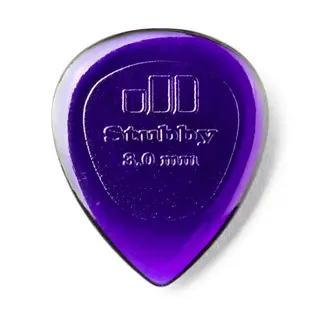 Dunlop 474P3.0 Stubby Jazz 6-pakning