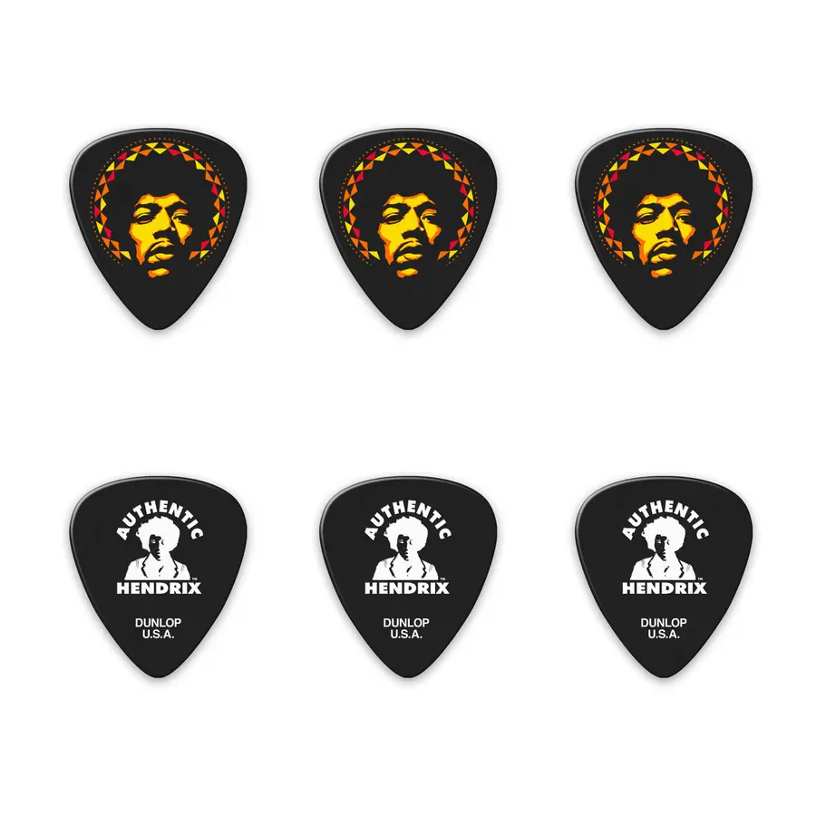 Dunlop JHPT16H Hendrix Aura Mandala Pick Tin 