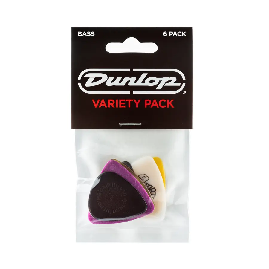 Dunlop PVP117 Bass Variety Pack 6-pakning 