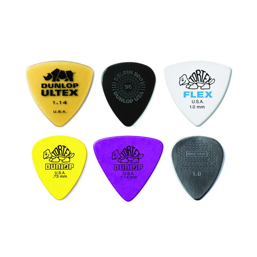Dunlop PVP117 Bass Variety Pack 6-pakning 