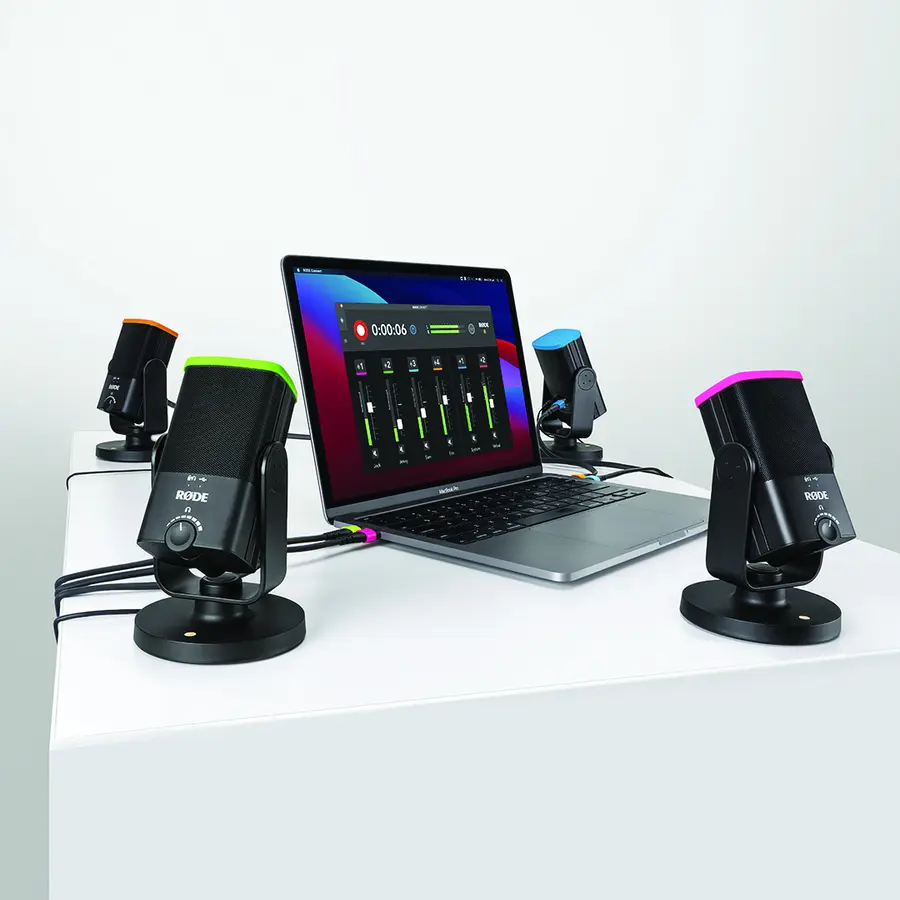 Røde COLORS1 4xFarge-ID + kabelklips for USB-Mini 