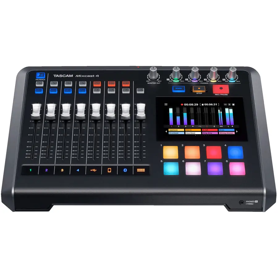 Tascam Mixcast 4 Podkaststudio 