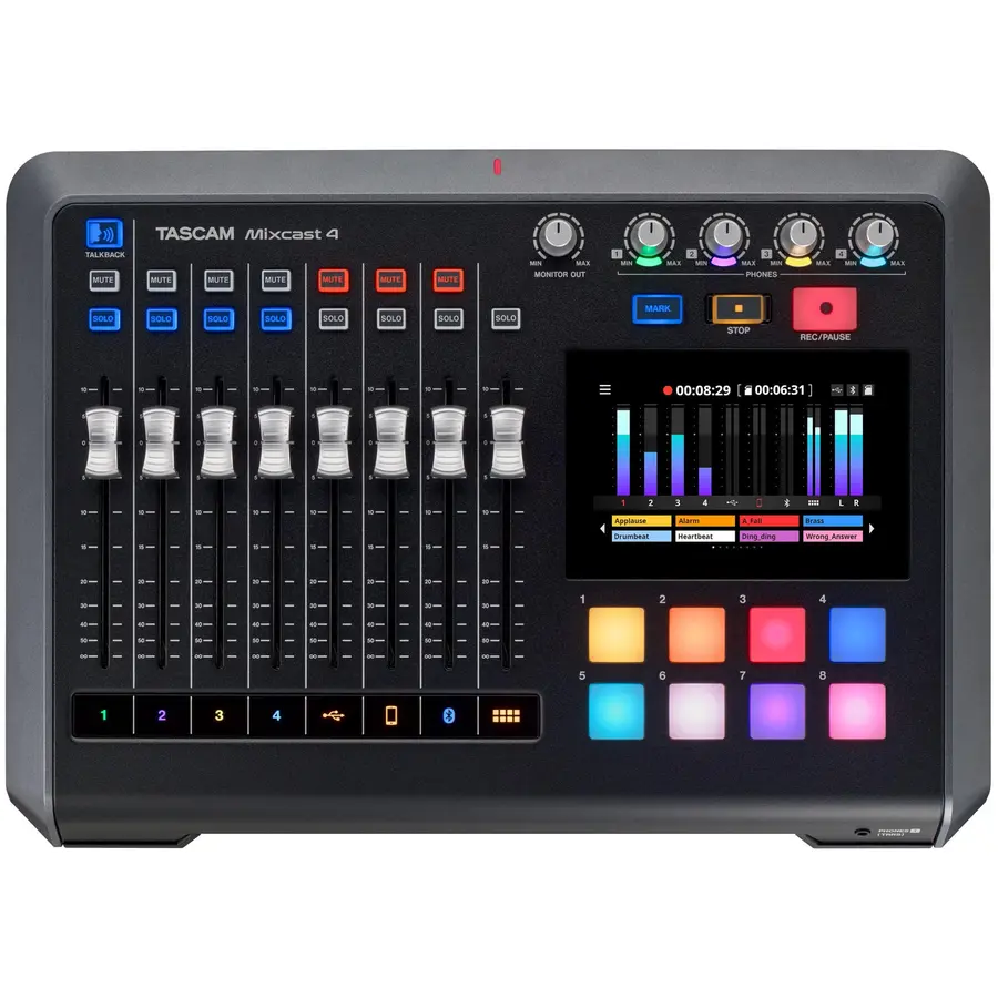 Tascam Mixcast 4 Podkaststudio 