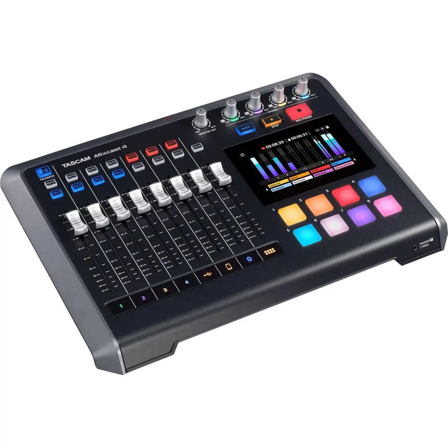 Tascam Mixcast 4 Podkaststudio 