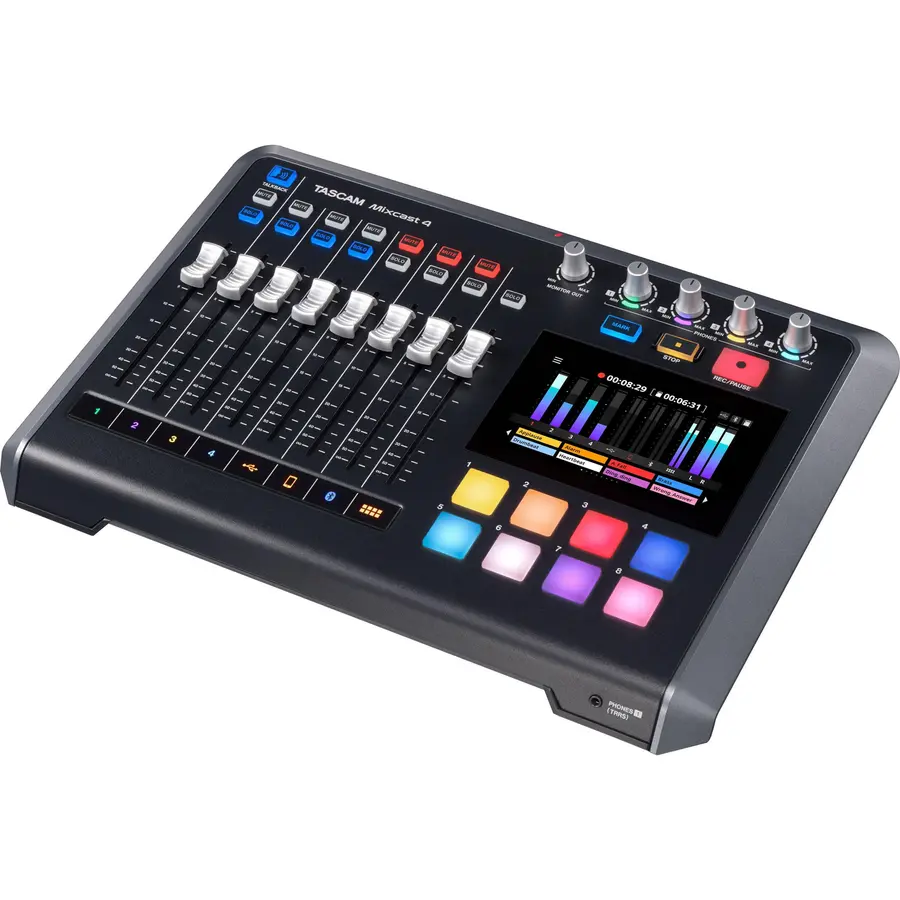 Tascam Mixcast 4 Podkaststudio 
