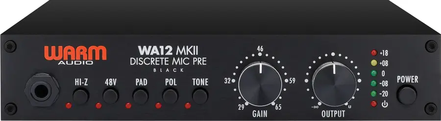 Warm Audio WA12 MKII Black 