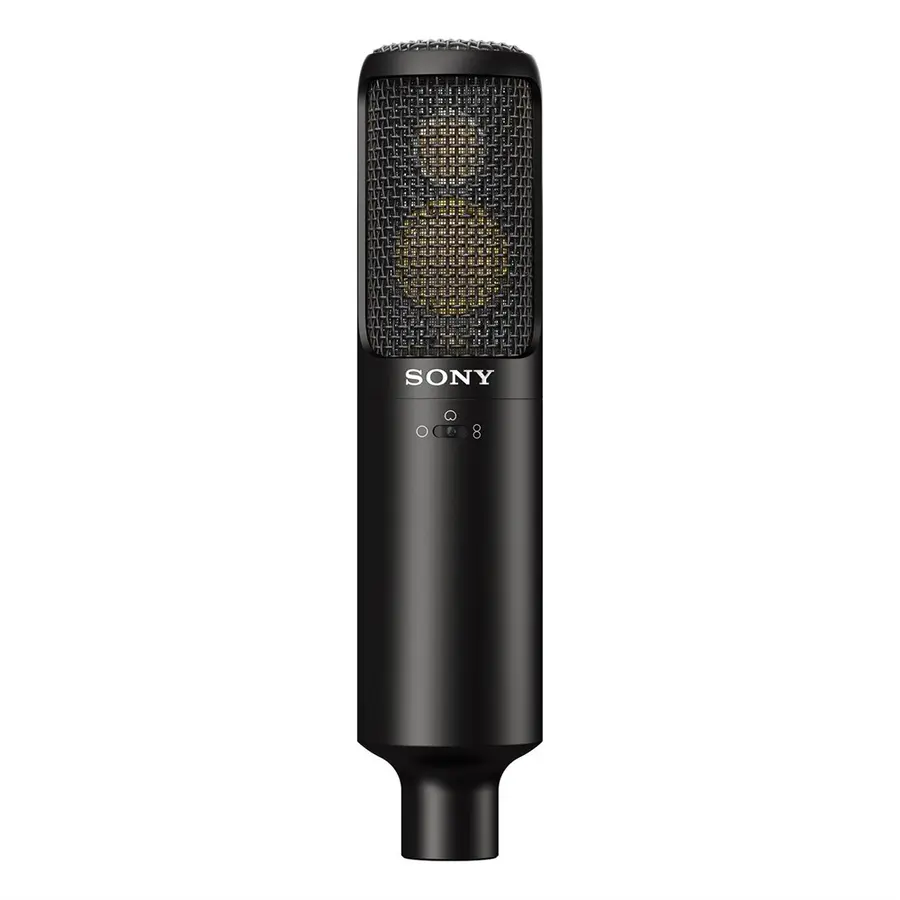Sony C-100 high res audio Two way condenser microphone 