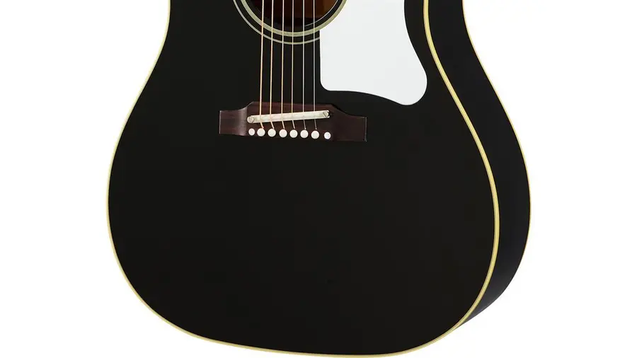 Gibson 60s J-45 Original, Adj Saddle (no pickup) Ebony 