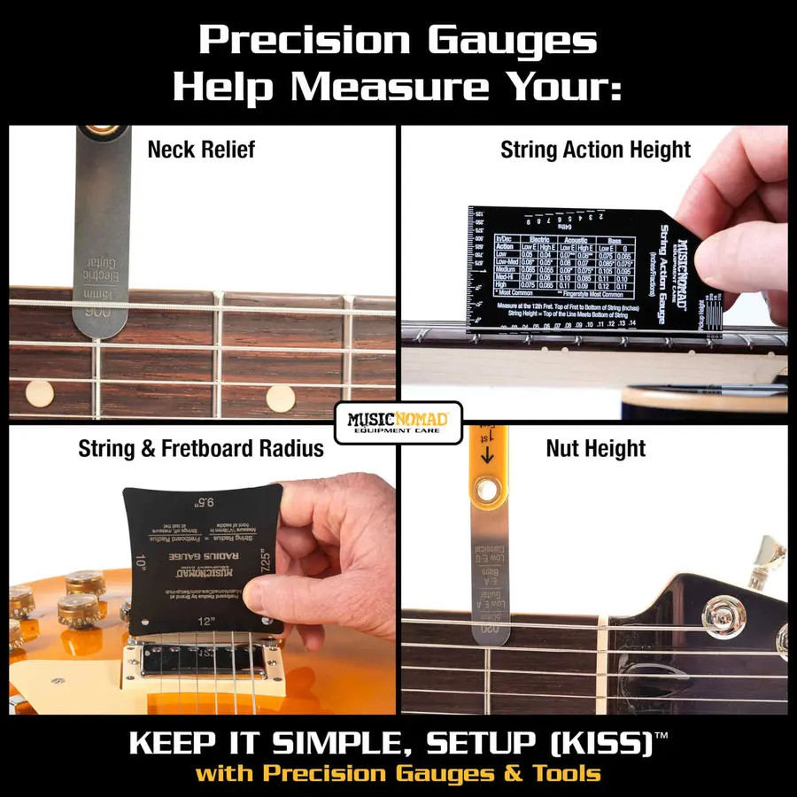 Music Nomad Keep It Simple Setup Kiss Starter Kit Bundle 