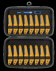 Music Nomad MN676 Diamond Coated Nut File Complete Shop Set - 16 pc.