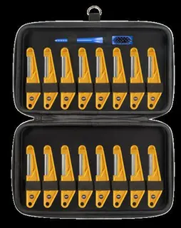Music Nomad MN676 Diamond Coated Nut File Complete Shop Set - 16 pc.