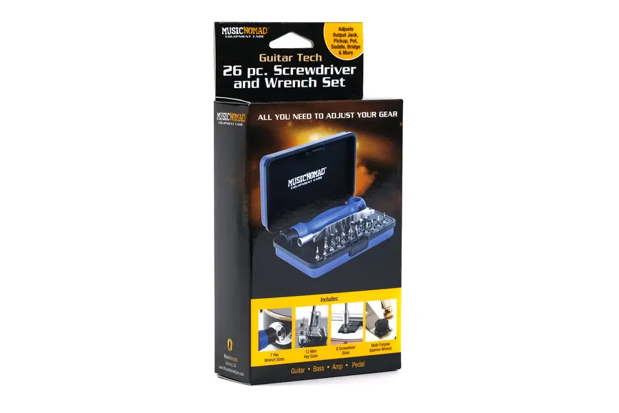 Music Nomad Premium Guitar Tech Screwdriver and wrench set MN229 