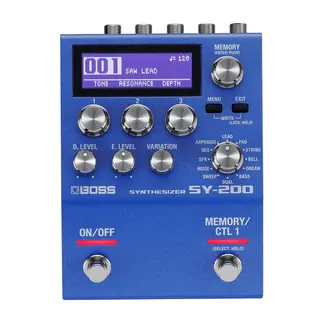 Boss SY-200 Synthesizerpedal* *Kunderetur