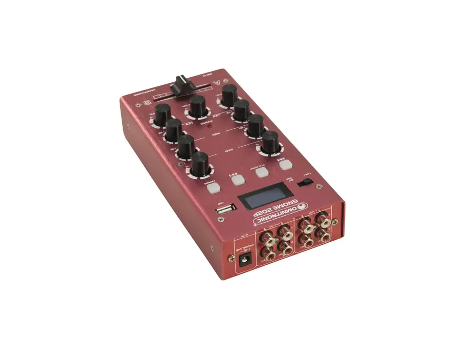 Omnitronic GNOME-202P Mini Mixer red 