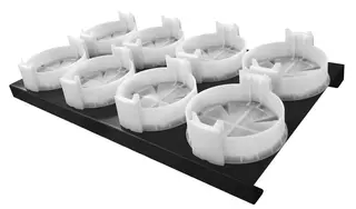Astera Ladeplate for 8 x AX5 8 laderinger